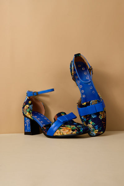 Soffia | Romantic Zephyra Floral Pump Heels