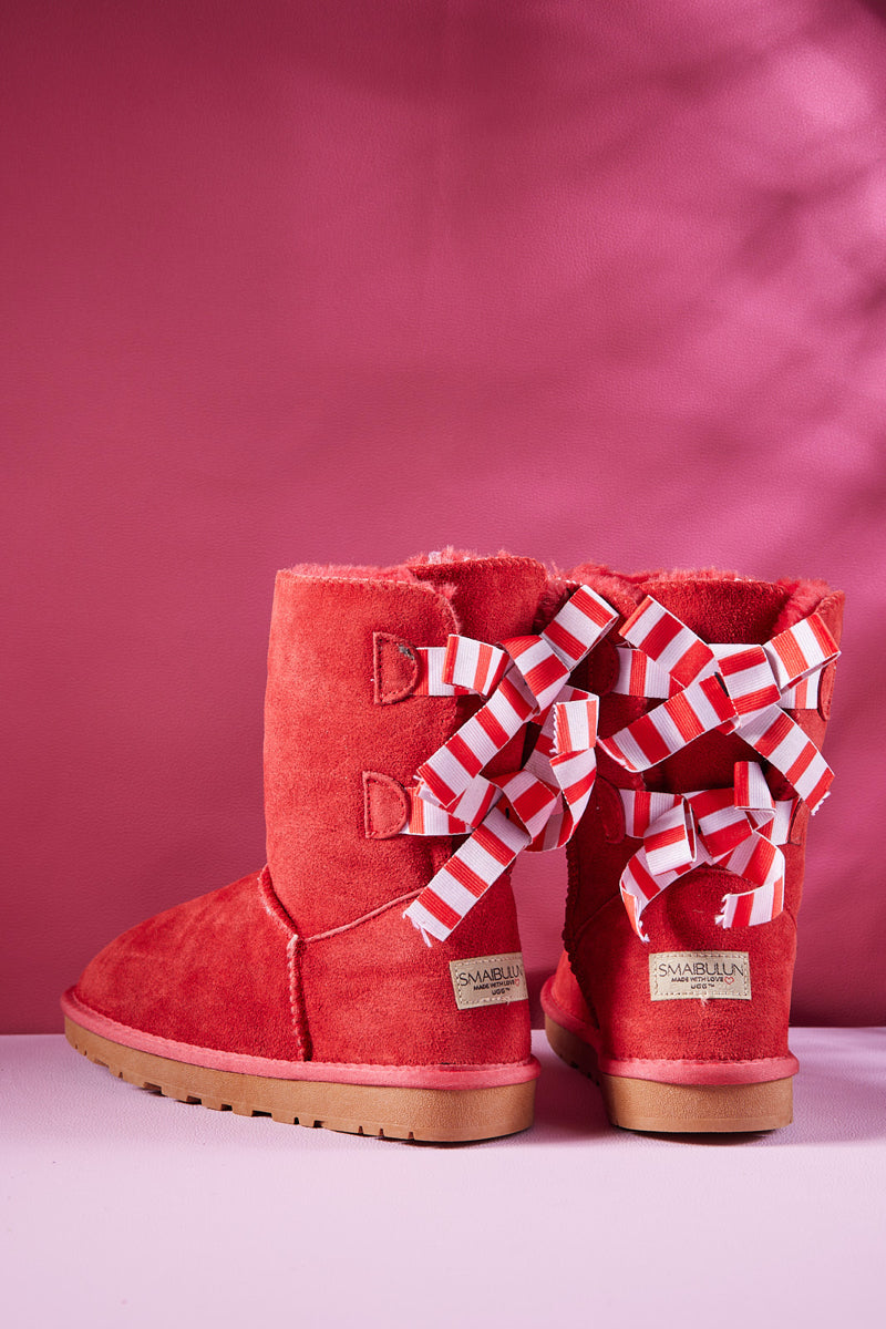 Bailey bow uggs red best sale