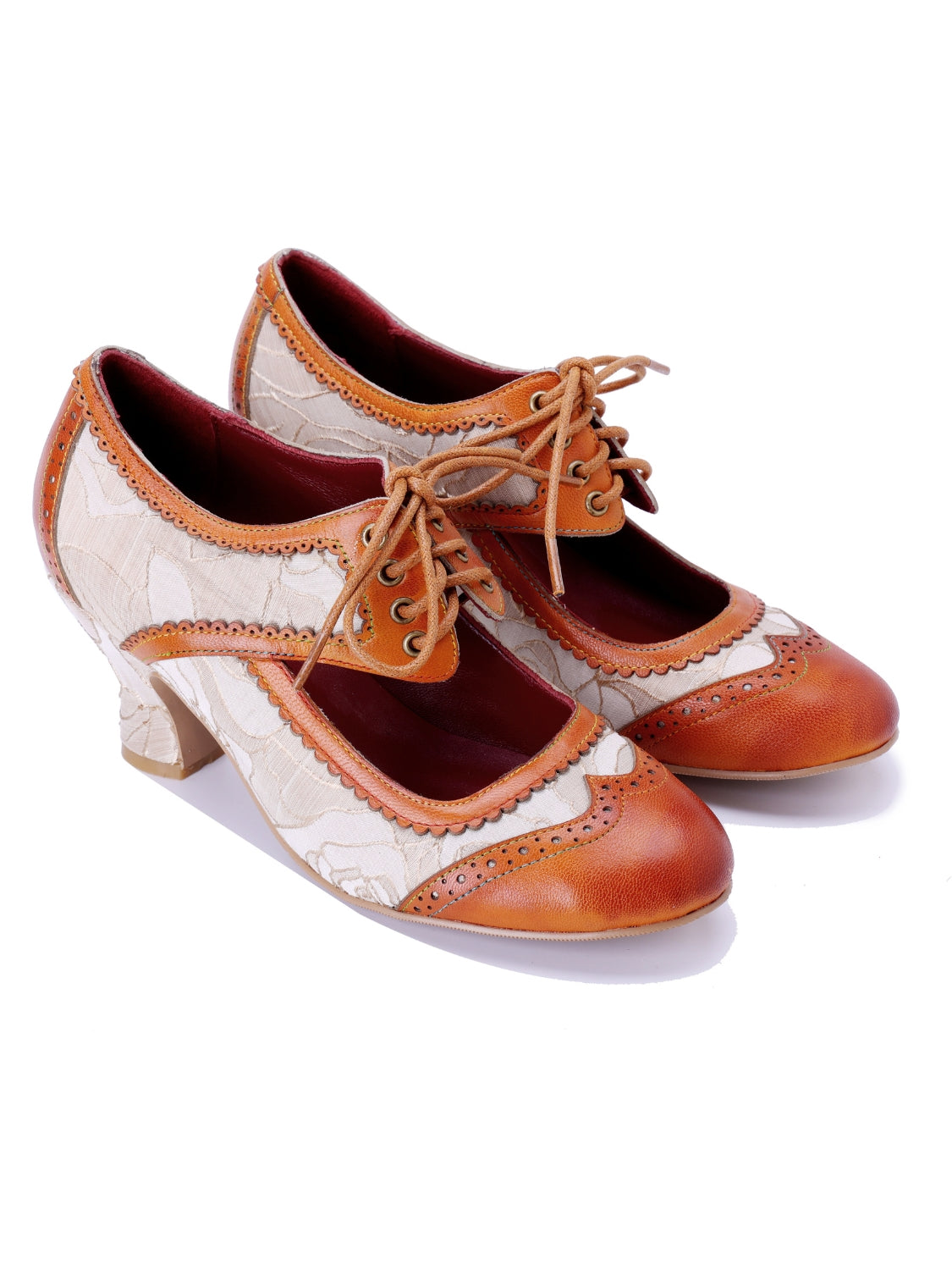 Soffia | My Fair Lady Leather Oxford - brown
