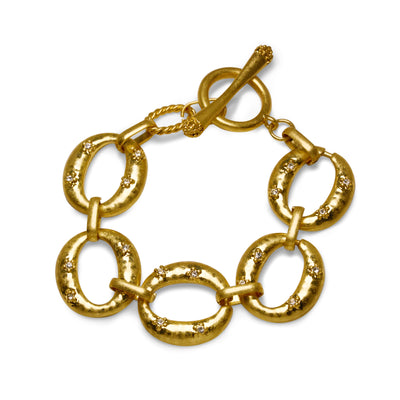 In Circles Infinity Chain Bracelet