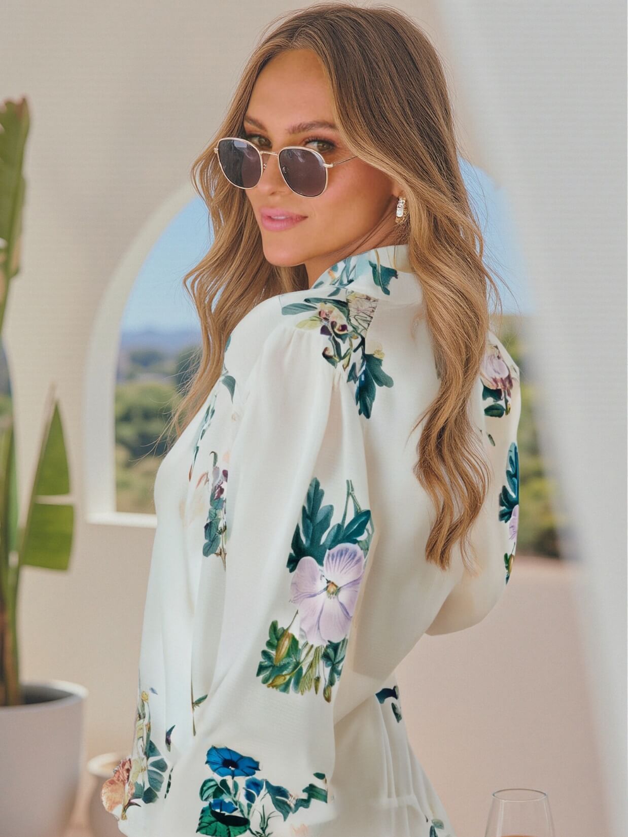 Solla Floral Linen Blend Matching Sets