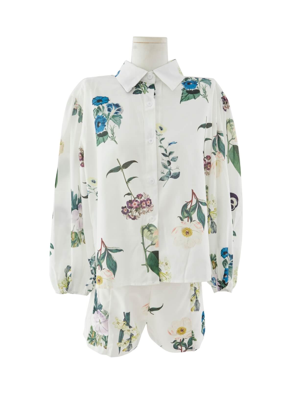 Solla Floral Linen Blend Matching Sets