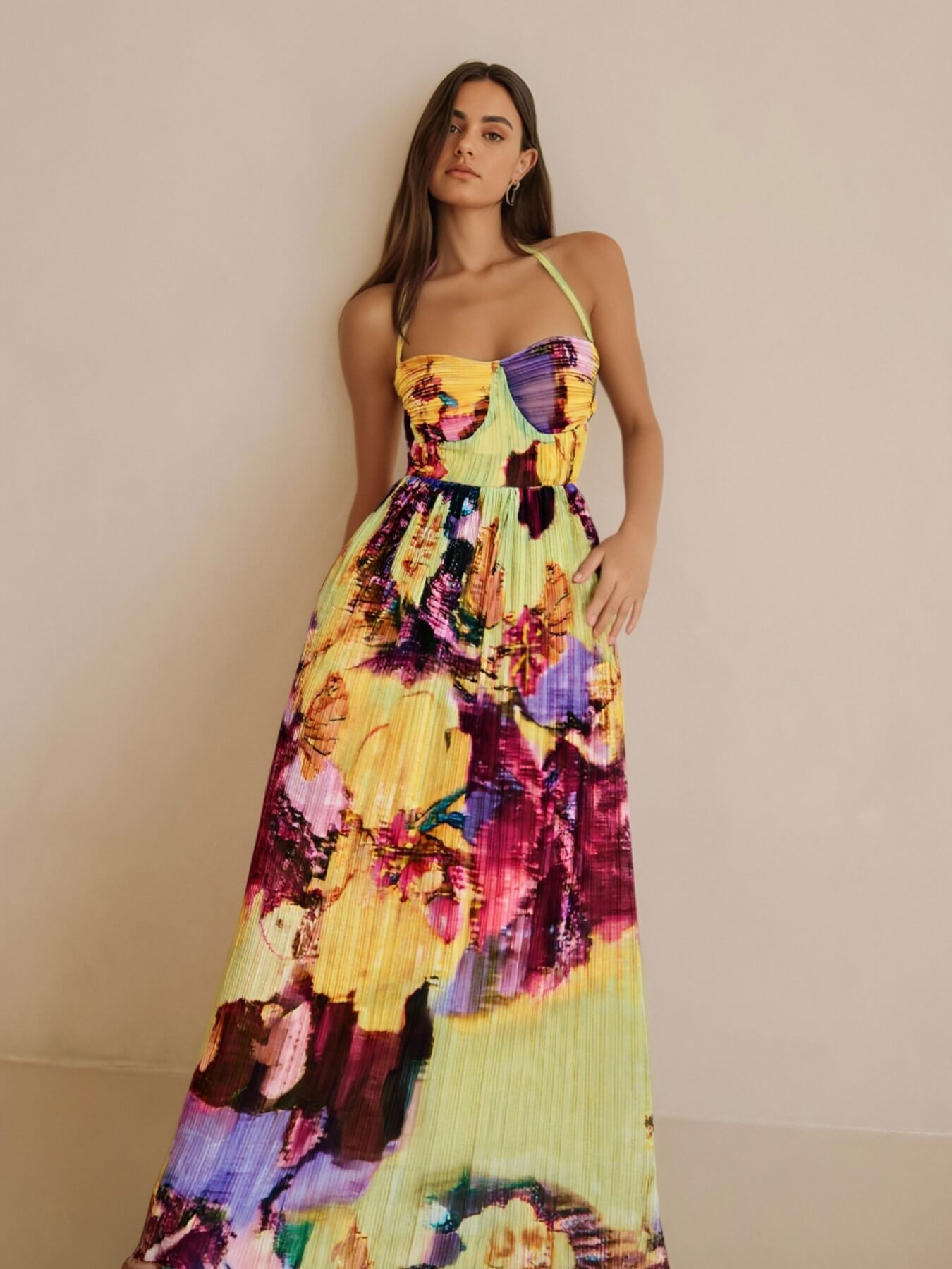 Chai Bloom Multi Maxi Dress