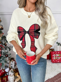 Imena Christmas Bow Sweater
