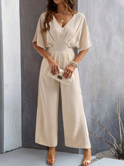 Sangria Sway Wide Leg Jumpsuit