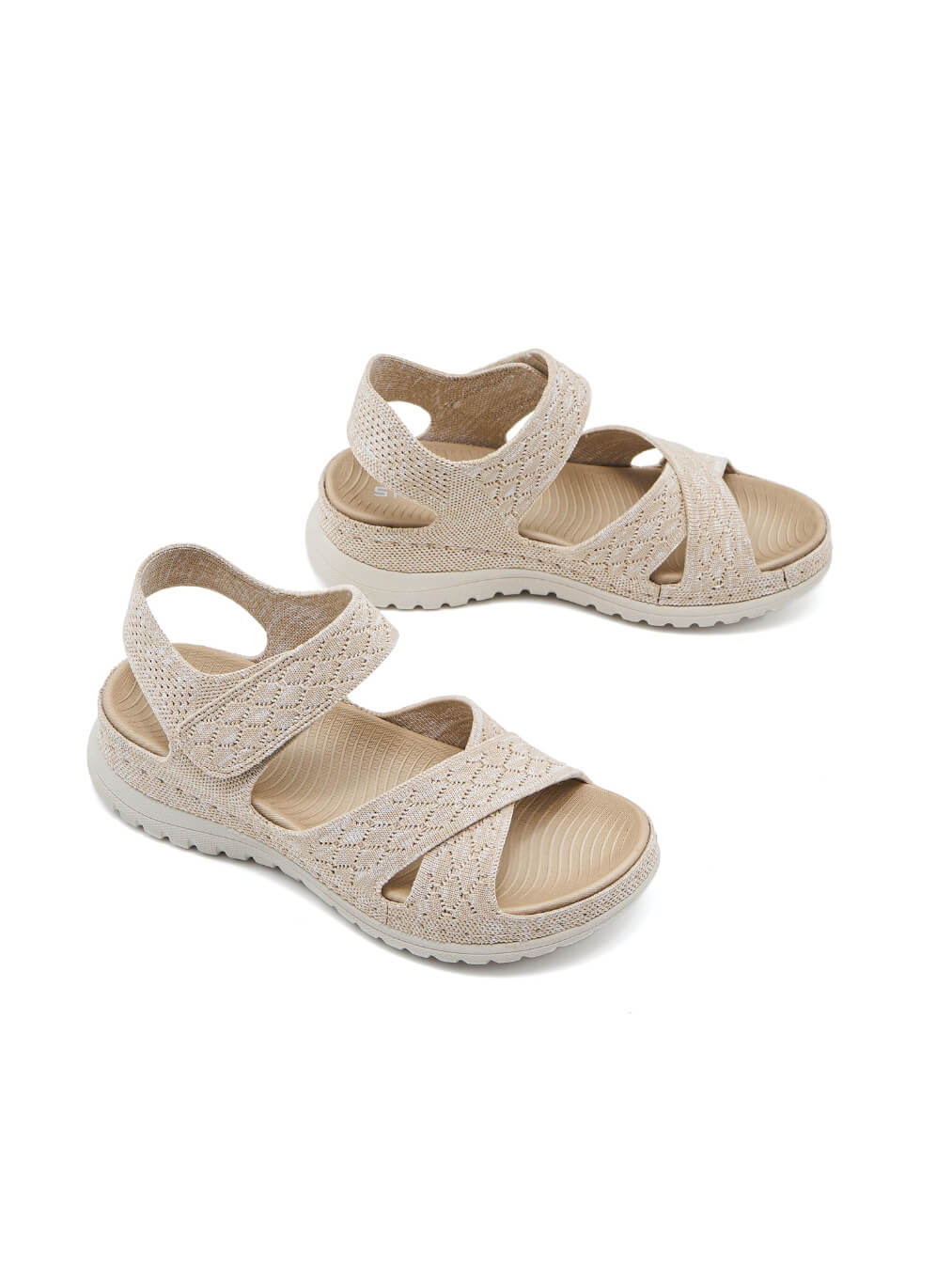 Siketu | Sunny Days Breathable Cushioned Sandals - apricot
