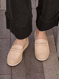 Siketu | Sloana Comfy Flat Loafer - beige