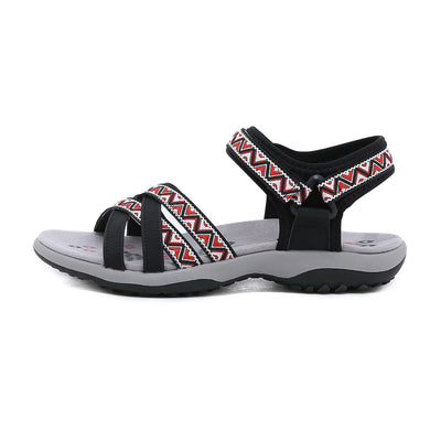 Siketu | Hiking Mate Cushioned Sandal - Black