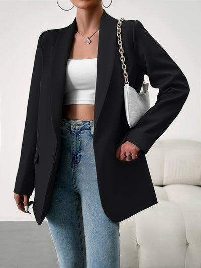 Standards Pocketed Blazer - Black