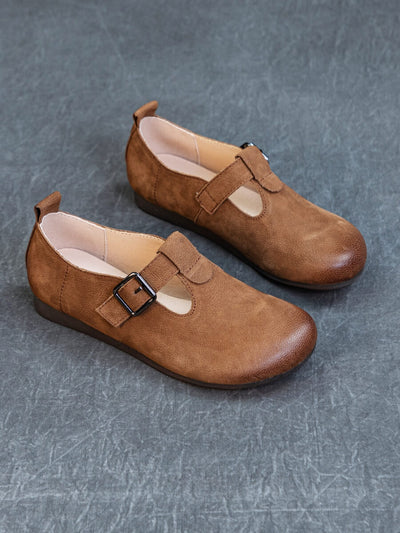 Rumour Has It | Marley Leather Clog - brown