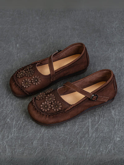 Rumour Has It | Daisy Leisure Leather Loafer - brown