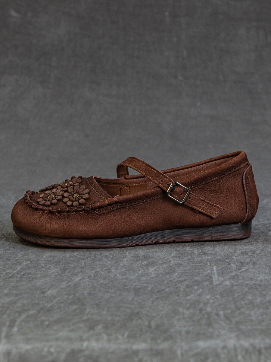 Rumour Has It | Daisy Leisure Leather Loafer - brown