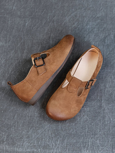 Rumour Has It | Marley Leather Clog - brown