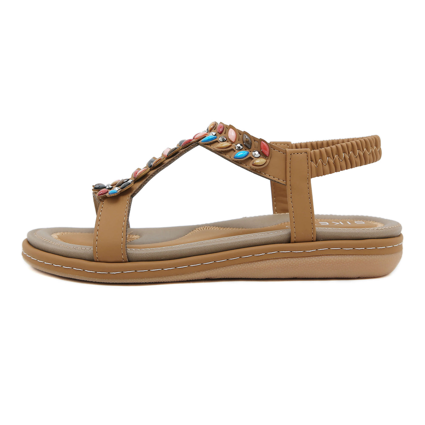 Siketu | Serenade Beaded Comfort Sandal - brown