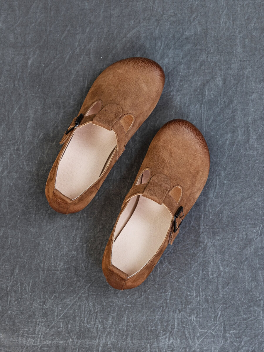 Rumour Has It | Marley Leather Clog - brown