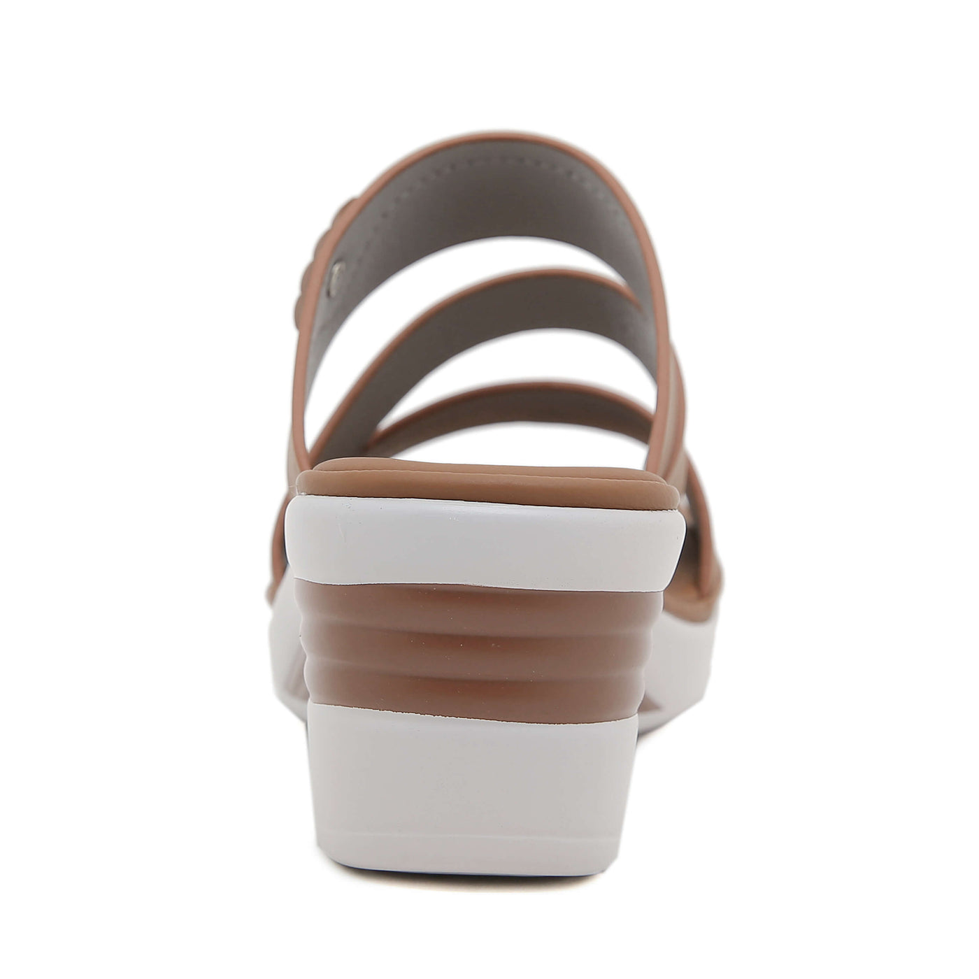 Siketu | Rica Cushioned Wedge Slides - Brown