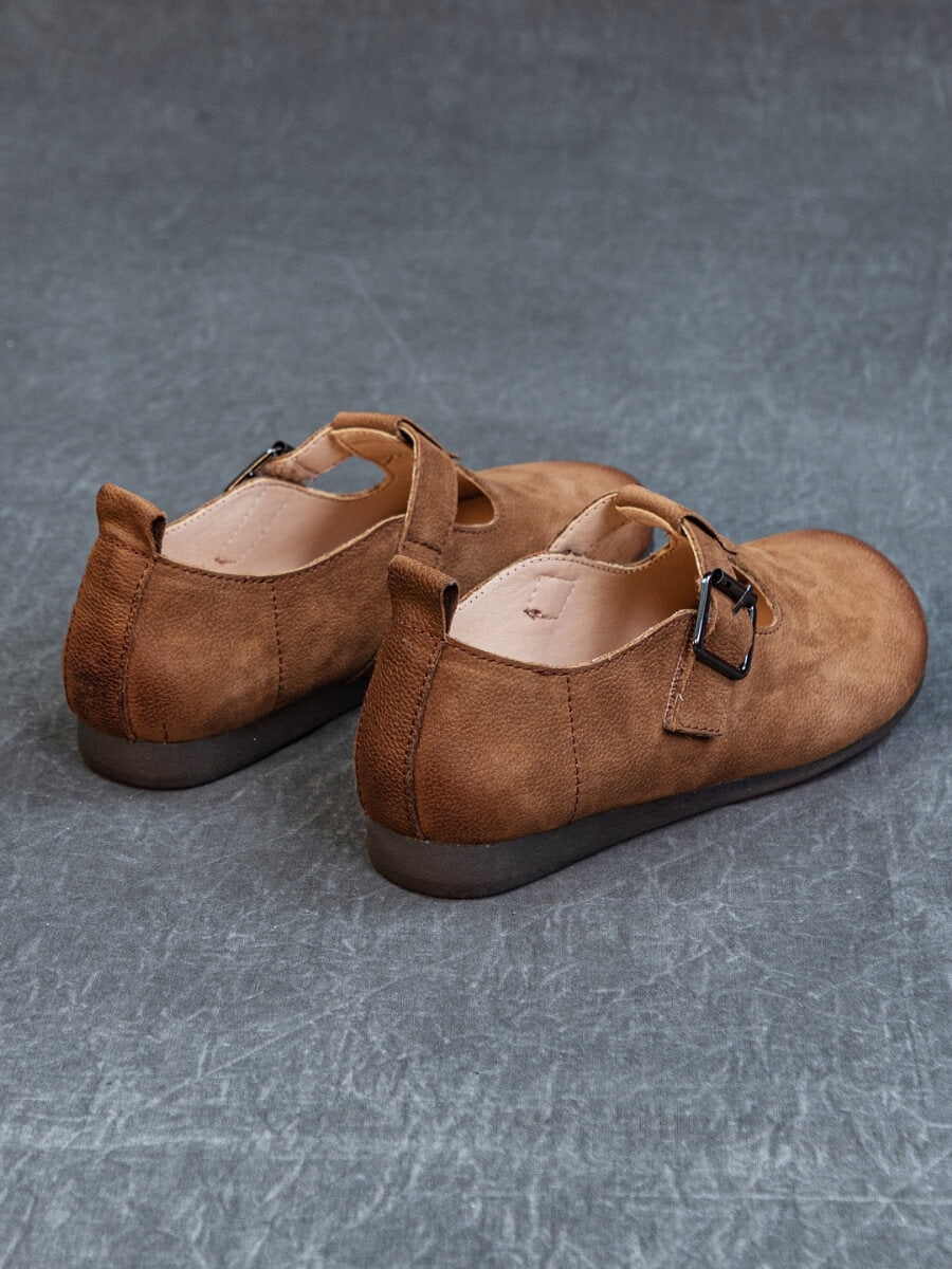 Rumour Has It | Marley Leather Clog - brown