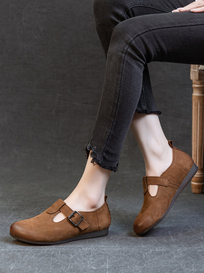 Rumour Has It | Marley Leather Clog - brown