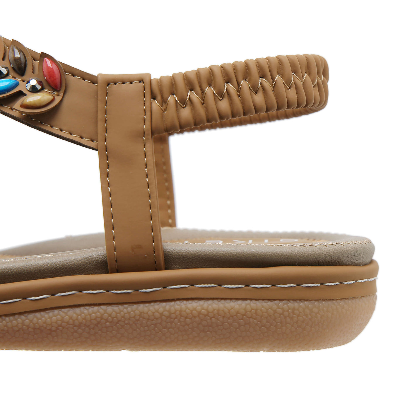 Siketu | Serenade Beaded Comfort Sandal - brown