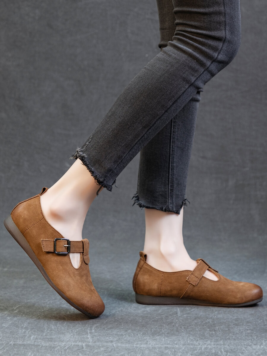 Rumour Has It | Marley Leather Clog - brown