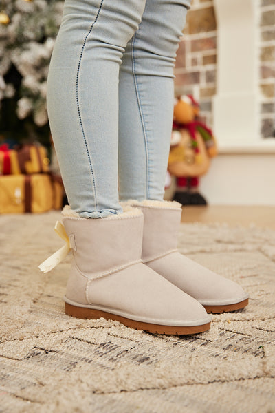 SMAIBULUN Ugg | Bailey Bow Ugg Mini Boots - Cream