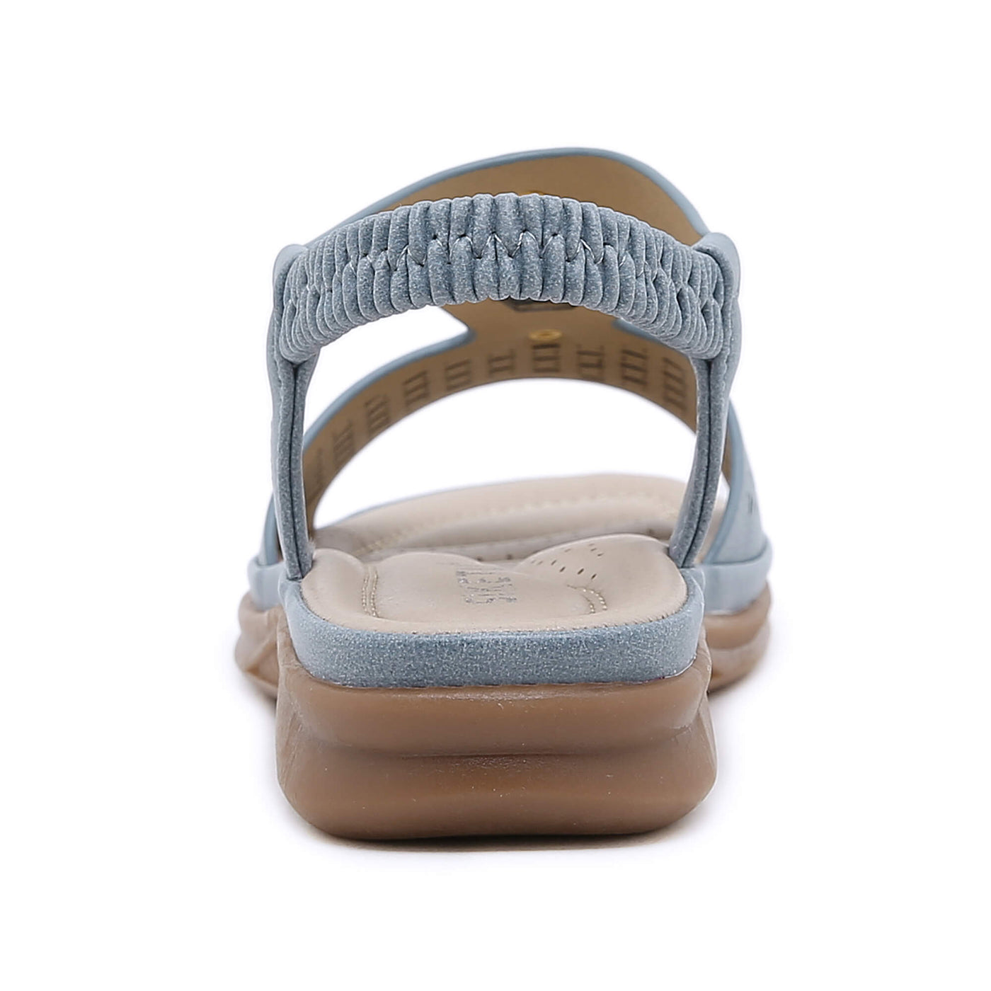 Siketu | Lacey Cushioned Slingbacks - Dusty Blue