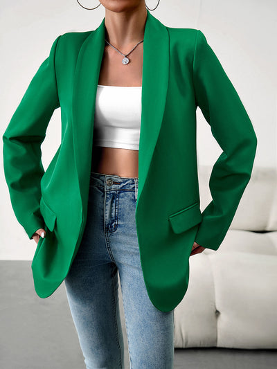 Standards Pocketed Blazer - Green