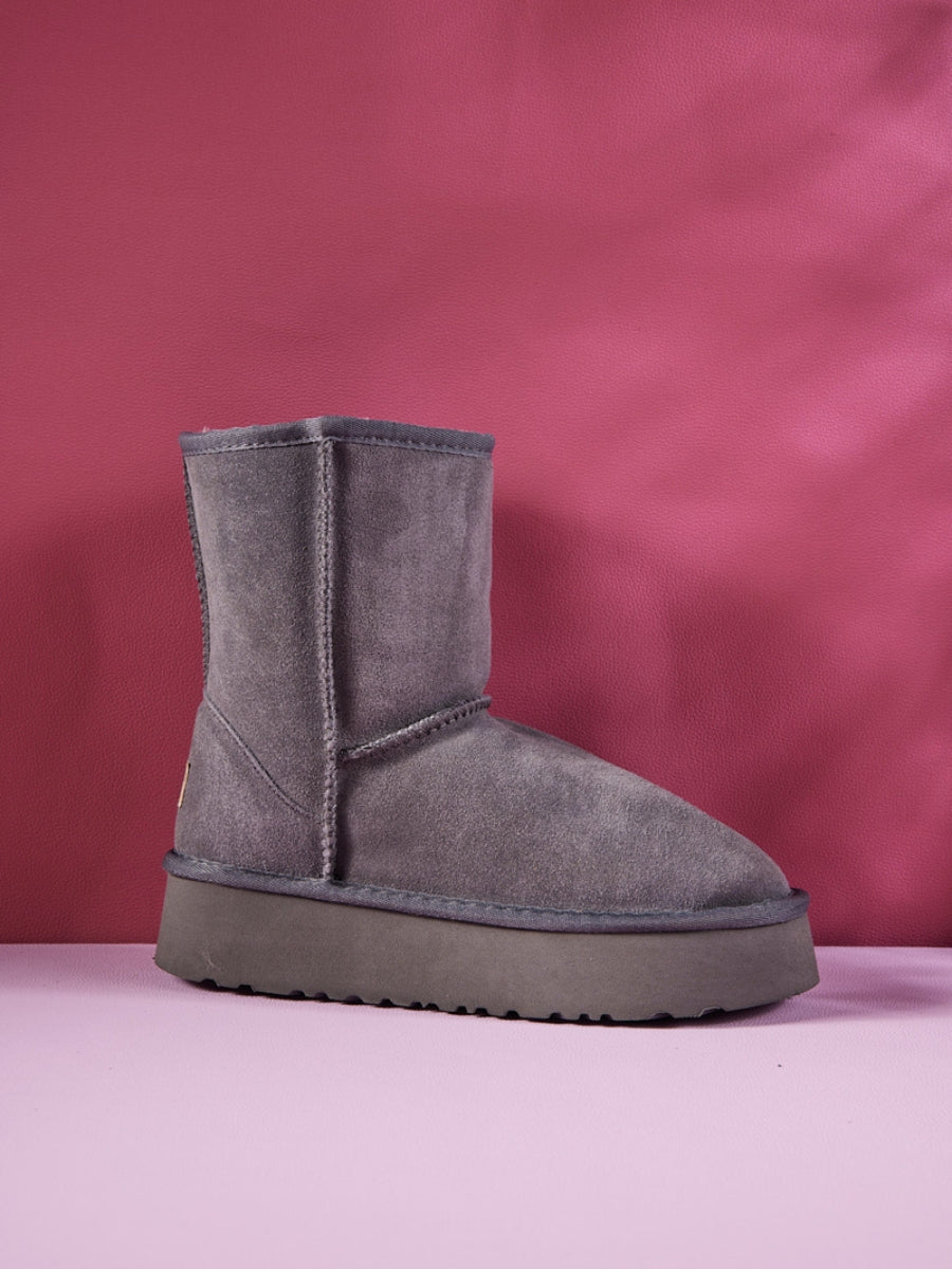 Smaibulun Ugg Cloud Nine Platform Mini Boots Grey US10.5 EU44 Grey