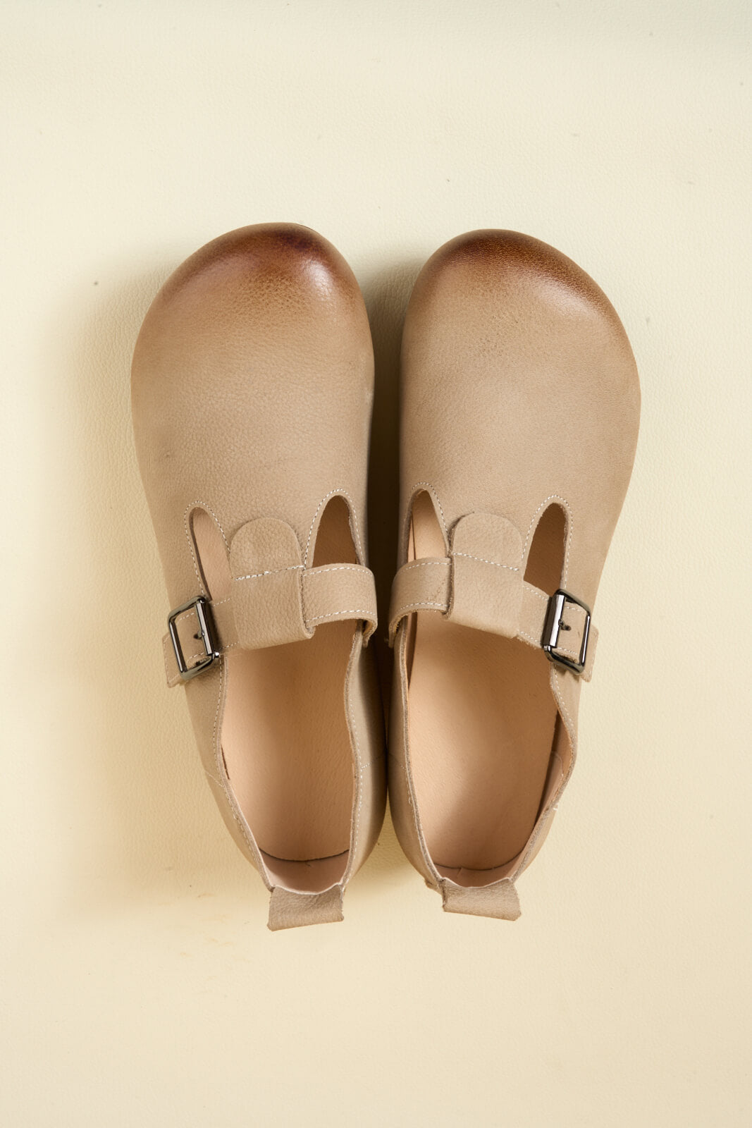 Rumour Has It | Marley Leather Clog - khaki