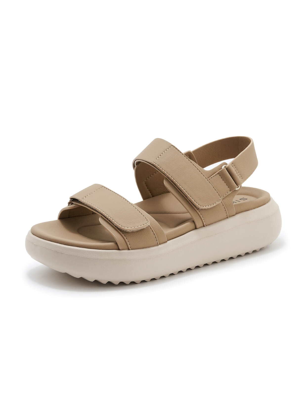 Siketu | Edie Platform Cushioned Slingbacks - khaki