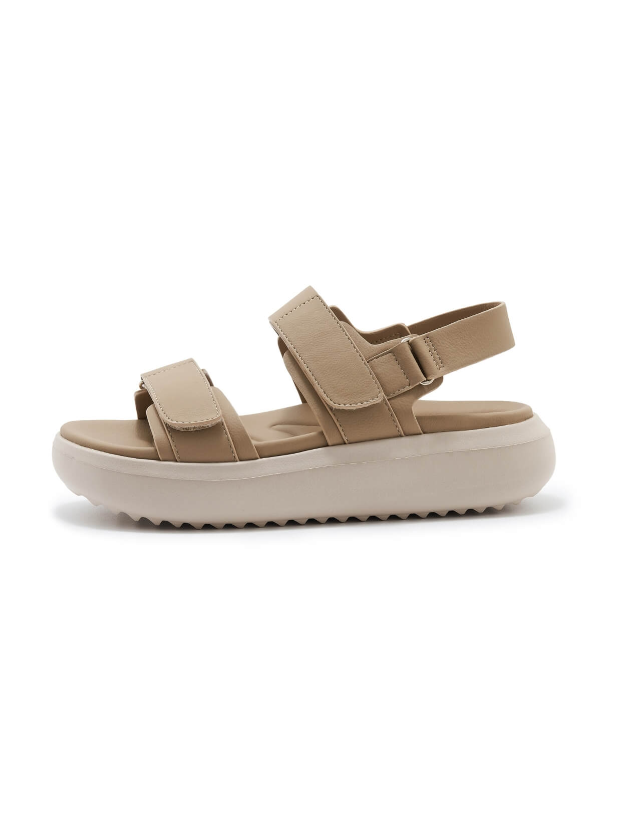 Siketu | Edie Platform Cushioned Slingbacks - khaki