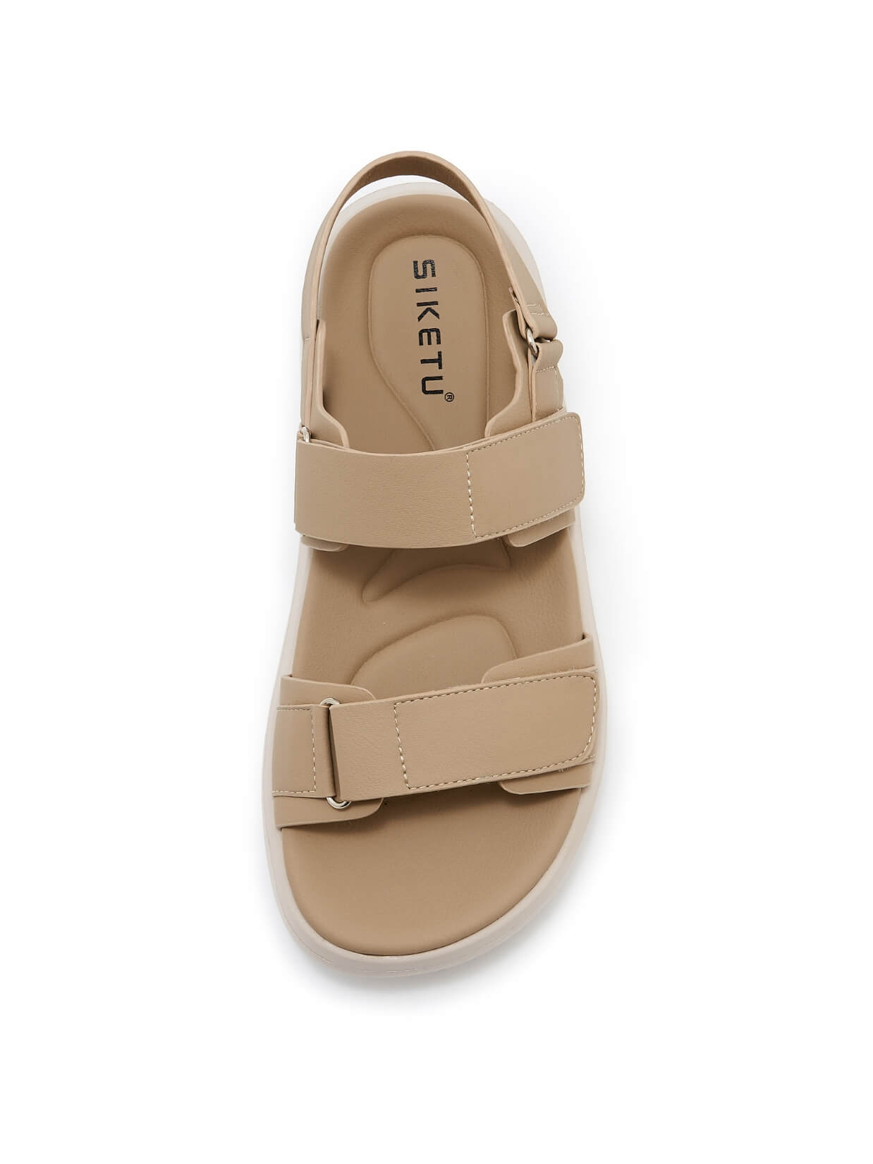 Siketu | Edie Platform Cushioned Slingbacks - khaki