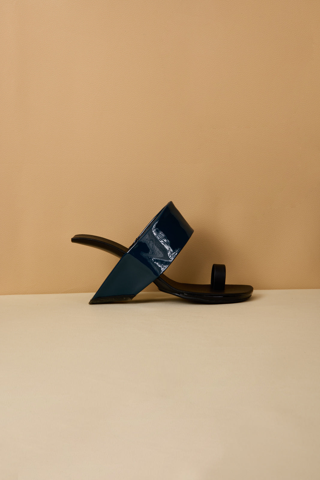 Jady Rose | Posh Afternoon Slide Heels - Navy