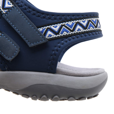 Siketu | Trekking Partner Cushioned Sandal - Navy