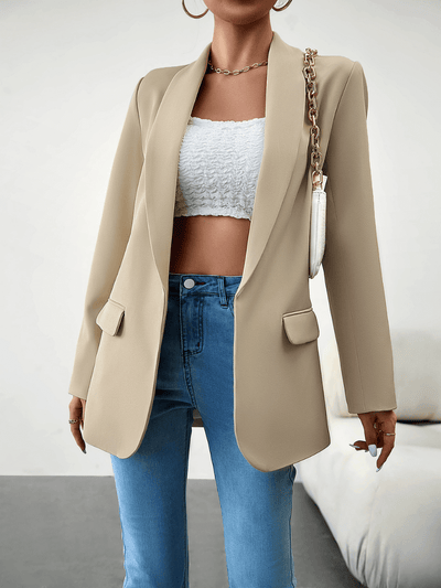 Standards Pocketed Blazer - Neutral