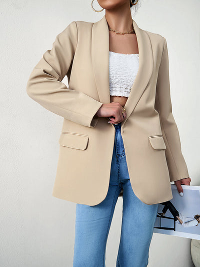 Standards Pocketed Blazer - Neutral