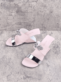 Jady Rose | Under Shining Leather Heels - Pink