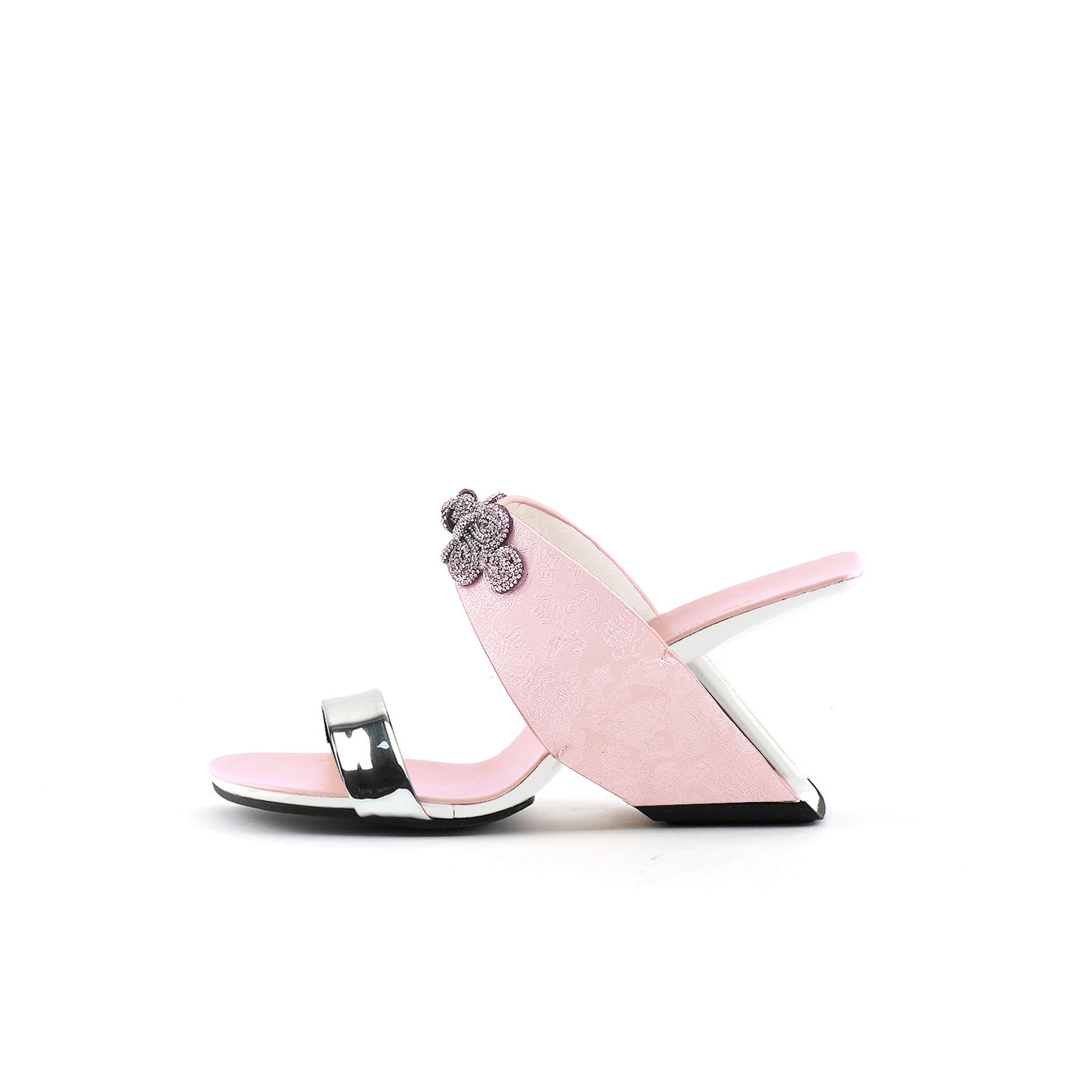 Jady Rose | Under Shining Leather Heels - Pink