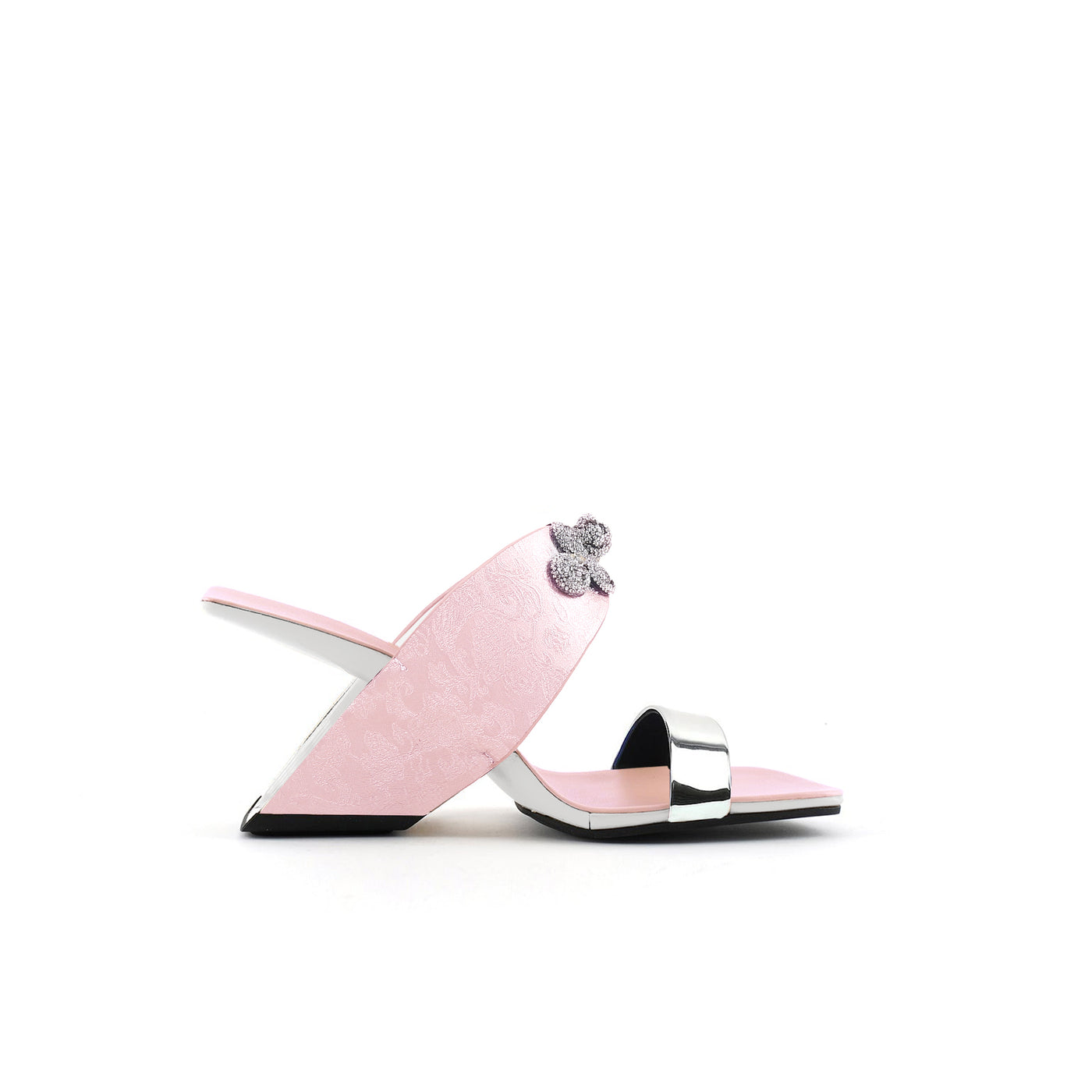 Jady Rose | Under Shining Leather Heels - Pink