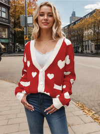 Close to Heart Button Down Relaxed Cardigan