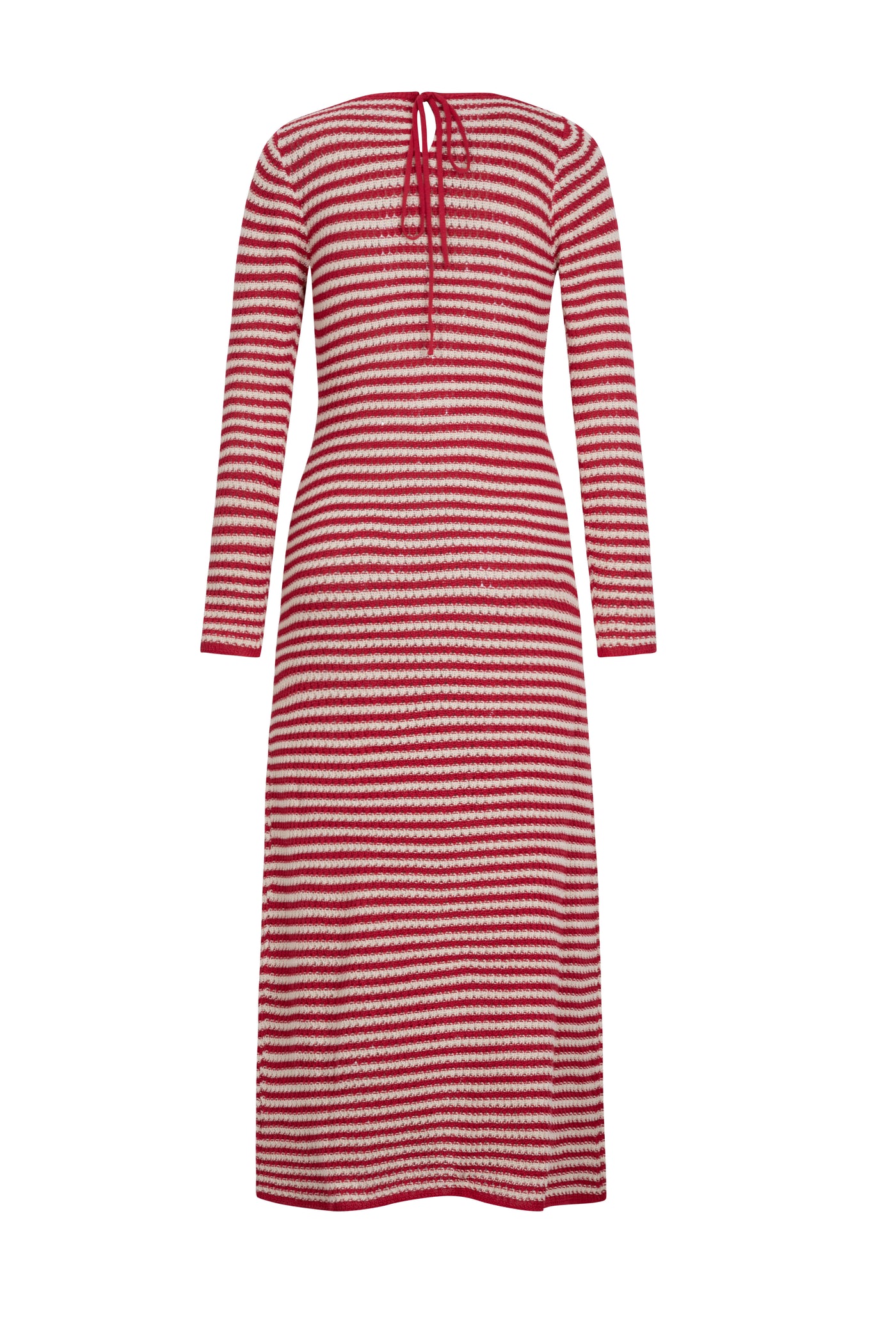 Relax My Way Stripe Sweater Maxi Dress