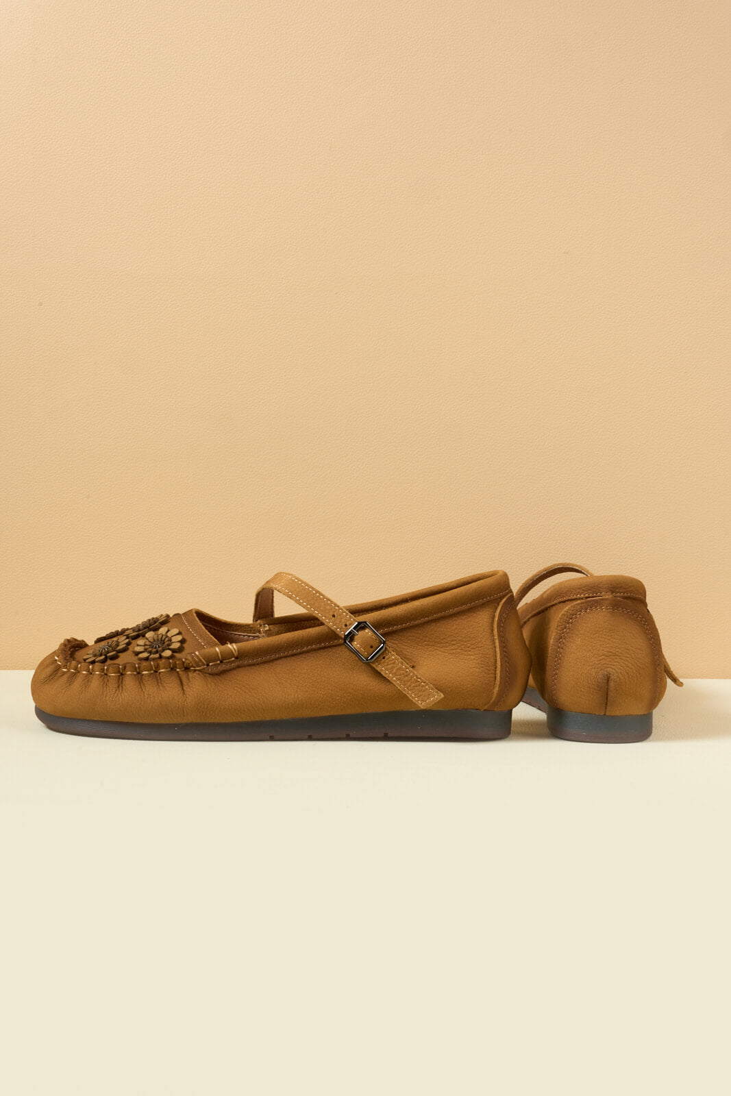 Rumour Has It | Daisy Leisure Leather Loafer - tan