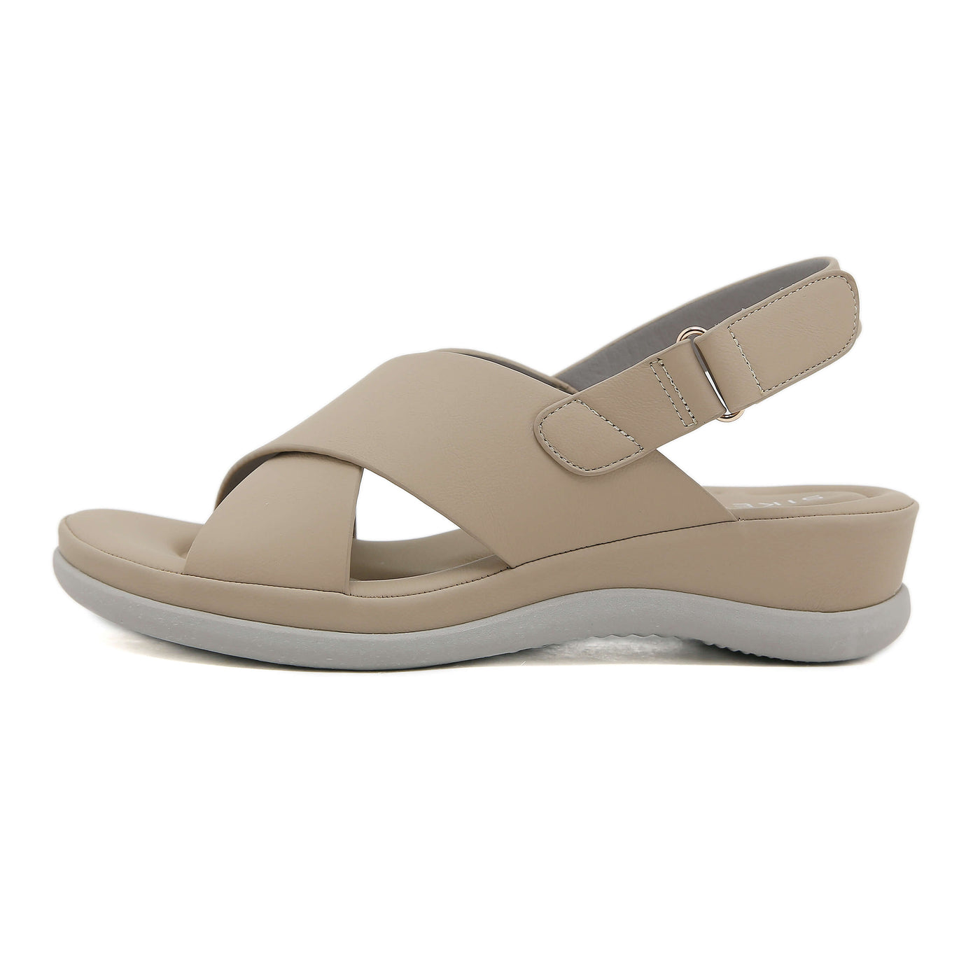 Siketu | Norina Cushioned Slingback Sandal - Taupe