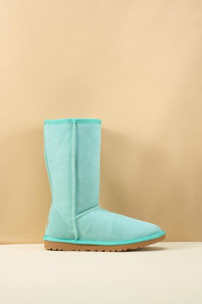 SMAIBULUN Ugg | Classic Suede Mid-Length boots - Turquoise