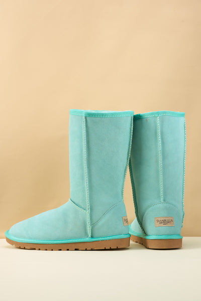 SMAIBULUN Ugg | Classic Suede Mid-Length boots - Turquoise