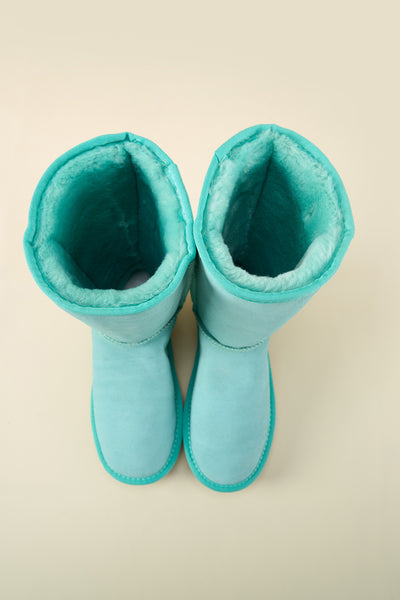 SMAIBULUN Ugg | Classic Suede Mid-Length boots - Turquoise