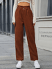 CHILL OUT DAYS POCKETED CORDUROY PANTS - CARAMEL