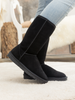 SMAIBULUN Ugg | Signature Classic Faux Fur-Lined Suede Boots