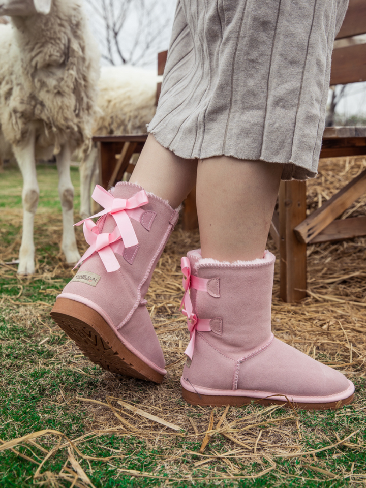 Ugg light pink boots hotsell