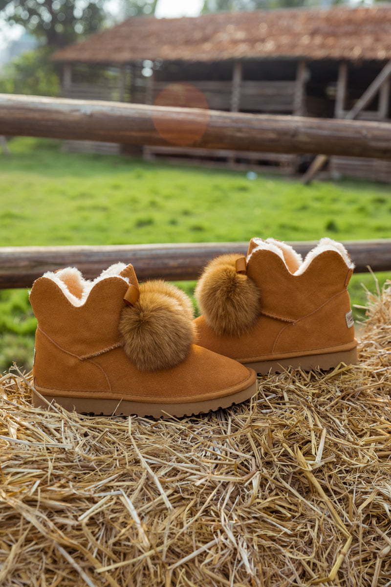 Ugg boots orders with fur on